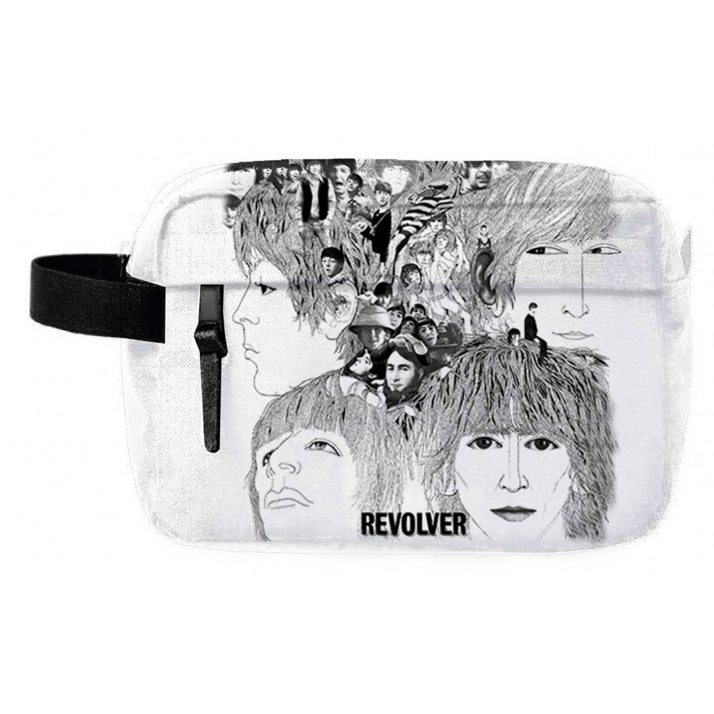 Rocksax The Beatles - Revolver Trousse de toilette - Blanc